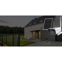Tellur TLL331231 WiFi Smart соларна външна камера, Full HD 1080P, PIR