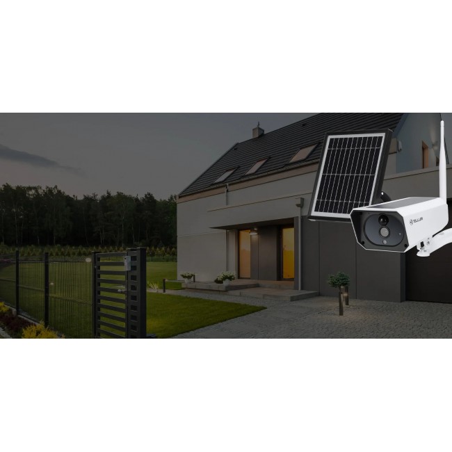 Tellur TLL331231 WiFi Smart соларна външна камера, Full HD 1080P, PIR Tellur TLL331231 WiFi Smart соларна външна камера, Full HD 1080P, PIR