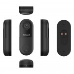 Tellur Video DoorBell WiFi TLL331251 видеодомофон, 1080p, MicroSD, PIR, черен Tellur Video DoorBell WiFi TLL331251 видеодомофон, 1080p, MicroSD, PIR, черен