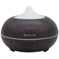 Tellur TLL331261 Смарт дифузер за ароматерапия, Wi‑Fi, 300 мл, LED, тъмно кафяво
