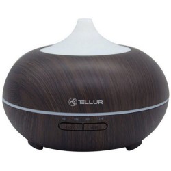 Tellur TLL331261 Смарт дифузер за ароматерапия, Wi‑Fi, 300 мл, LED, тъмно кафяво