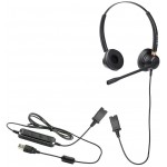 Tellur Voice 520N стерео слушалки, QD към USB, черни Tellur Voice 520N стерео слушалки, QD към USB, черни