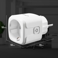 Tellur TLL331311 Wi‑Fi Smart II контакт, 3680 W, 16 A, бял