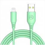 Tellur TLL155398 кабел за данни USB-A към Lightning, 1 м, зелен Tellur TLL155398 кабел за данни USB-A към Lightning, 1 м, зелен