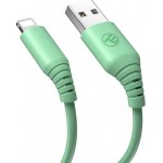 Tellur TLL155398 кабел за данни USB-A към Lightning, 1 м, зелен Tellur TLL155398 кабел за данни USB-A към Lightning, 1 м, зелен