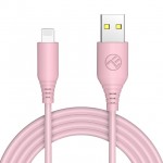 Tellur TLL155399 кабел за данни и зареждане USB-A към Lightning, 1 м, розов