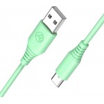 Tellur TLL155401 кабел за данни USB-A към USB-C, 1 м, зелен Tellur TLL155401 кабел за данни USB-A към USB-C, 1 м, зелен