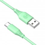 Tellur TLL155401 кабел за данни USB-A към USB-C, 1 м, зелен Tellur TLL155401 кабел за данни USB-A към USB-C, 1 м, зелен