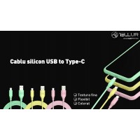 Tellur TLL155402 кабел за данни USB-A към USB-C, 1 м, розов