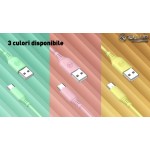 Tellur TLL155402 кабел за данни USB-A към USB-C, 1 м, розов Tellur TLL155402 кабел за данни USB-A към USB-C, 1 м, розов