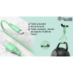 Tellur TLL155402 кабел за данни USB-A към USB-C, 1 м, розов Tellur TLL155402 кабел за данни USB-A към USB-C, 1 м, розов