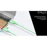 Tellur TLL155402 кабел за данни USB-A към USB-C, 1 м, розов Tellur TLL155402 кабел за данни USB-A към USB-C, 1 м, розов