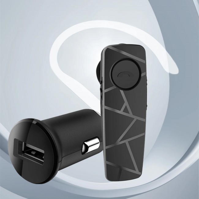 Tellur Vox 60 Bluetooth слушалка с Multipoint и автомобилно зарядно, TLL511381 Tellur Vox 60 Bluetooth слушалка с Multipoint и автомобилно зарядно, TLL511381