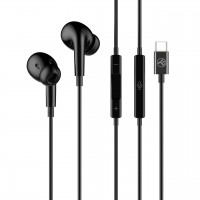 Tellur Attune слушалки, Type-C – черни