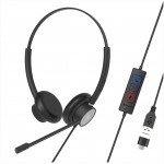 Tellur Voice 320 стерео слушалки с микрофон, USB-A/C, TLL411005