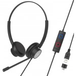 Tellur Voice 320 стерео слушалки с микрофон, USB-A/C, TLL411005