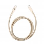 Tellur Green PD60W TLL155441 кабел за данни, USB-C - USB-C, 1 м, кремав Tellur Green PD60W TLL155441 кабел за данни, USB-C - USB-C, 1 м, кремав