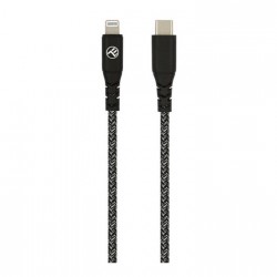 Tellur Green TLL155461 кабел за данни USB-C към Lightning, PD 60W, 1 м, черен
