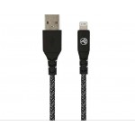 Tellur Green TLL155481 кабел за данни USB-A към Lightning, 1 м, черен Tellur Green TLL155481 кабел за данни USB-A към Lightning, 1 м, черен