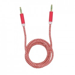 Tellur Basic TLL311091 AUX аудио кабел, 1 м, червен