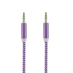 Tellur Basic TLL311101 AUX аудио кабел, 1 м, лилав