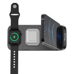 Tellur TLL151331 3-в-1 сгъваемо безжично настолно зарядно устройство, 15 W, Qi, черно Tellur TLL151331 3-в-1 сгъваемо безжично настолно зарядно устройство, 15 W, Qi, черно