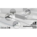 Tellur PDHC2 стенно зарядно устройство 65W, 2xPD 3.0, 2xQC 3.0, черно Tellur PDHC2 стенно зарядно устройство 65W, 2xPD 3.0, 2xQC 3.0, черно