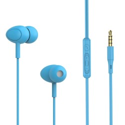 Tellur Gamma слушалки тапи, In-Ear, 3,5 мм жак, микрофон, сини – TLL162311