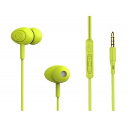 Tellur Gamma TLL162321 слушалки тапи, In-Ear, 3,5 мм жак, микрофон, зелени
