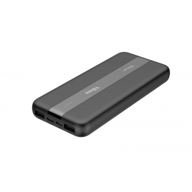 Tellur PBC103 външна батерия, 10000mAh, 2xUSB + Type-C + MicroUSB, черна Tellur PBC103 външна батерия, 10000mAh, 2xUSB + Type-C + MicroUSB, черна