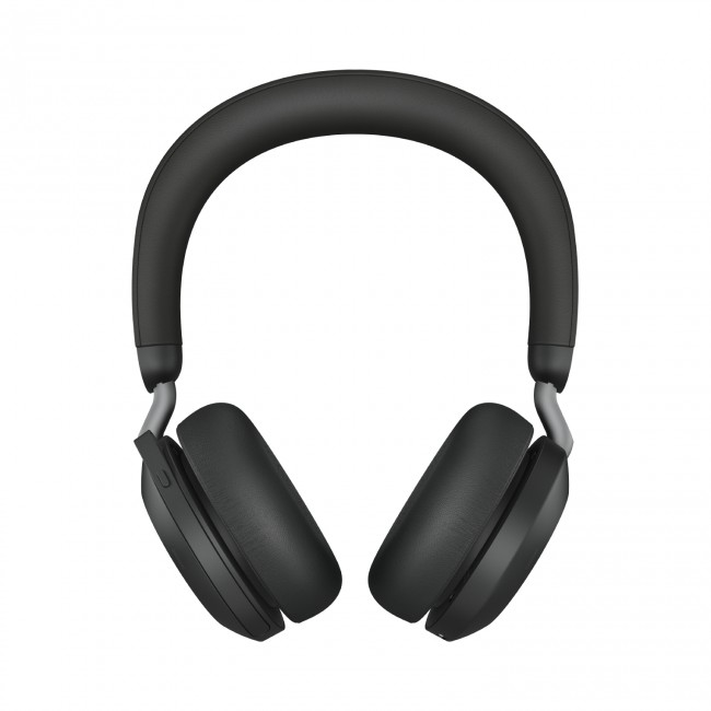 Jabra Evolve2 75 MS USB-C с ANC, Link 380 и стойка за зареждане, черни Jabra Evolve2 75 MS USB-C с ANC, Link 380 и стойка за зареждане, черни