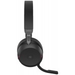 Jabra Evolve2 75 MS USB-C с ANC, Link 380 и стойка за зареждане, черни Jabra Evolve2 75 MS USB-C с ANC, Link 380 и стойка за зареждане, черни