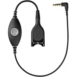 EPOS CMB 01 CTRL кабел за слушалки с EasyDisconnect и 3,5 мм жак, черен