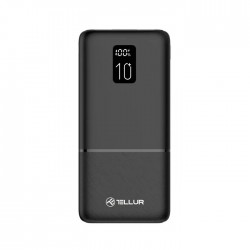 Tellur PD102 Boost Pro външна батерия, 10000mAh, 2xQC3.0 + PD20W, LCD дисплей, черна