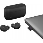 Jabra Evolve2 Buds слушалки тапи True Wireless, USB-A, MS, черни Jabra Evolve2 Buds слушалки тапи True Wireless, USB-A, MS, черни