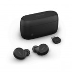 Jabra Evolve2 Buds слушалки тапи True Wireless, USB-C, MS, черни Jabra Evolve2 Buds слушалки тапи True Wireless, USB-C, MS, черни