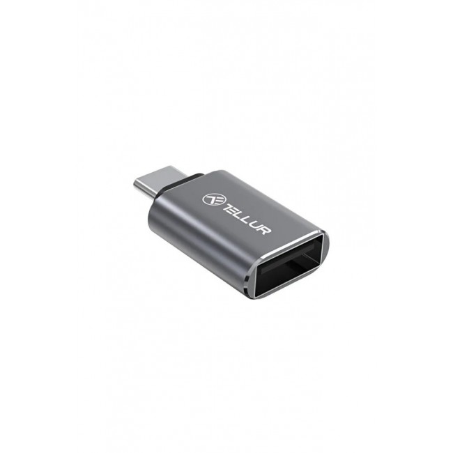 Tellur TLL155691 адаптер USB-C към USB-A, 10 Gbps, 3 A Tellur TLL155691 адаптер USB-C към USB-A, 10 Gbps, 3 A