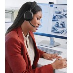 Jabra Evolve2 75 UC слушалки с ANC, Bluetooth 5.2, Link 380, USB-C и стойка за зареждане, черни Jabra Evolve2 75 UC слушалки с ANC, Bluetooth 5.2, Link 380, USB-C и стойка за зареждане, черни