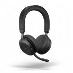 Jabra Evolve2 75 Bluetooth стерео слушалки с ANC, Jabra Link 380, MS, USB-A, зарядна стойка, черни Jabra Evolve2 75 Bluetooth стерео слушалки с ANC, Jabra Link 380, MS, USB-A, зарядна стойка, черни