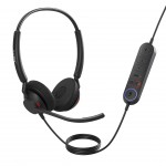 Jabra Engage 40 стерео слушалки, MS, USB-A, черни Jabra Engage 40 стерео слушалки, MS, USB-A, черни