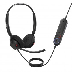 Jabra Engage 40 стерео слушалки, MS, USB-A, черни