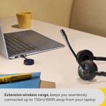 Jabra Link 400c MS адаптер, DECT, USB-C, черен Jabra Link 400c MS адаптер, DECT, USB-C, черен