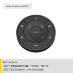 Jabra PanaCast 50 дистанционно управление, черно (8220-209)