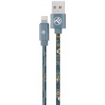 Tellur Graffiti TLL155631 кабел за данни USB-A към Lightning, 3A, 1 м, син Tellur Graffiti TLL155631 кабел за данни USB-A към Lightning, 3A, 1 м, син