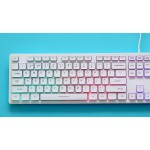 White Shark RONIN White клавиатура, LED, бяла White Shark RONIN White клавиатура, LED, бяла