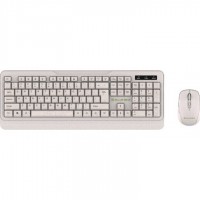 Tellur Green TLL491171 комплект безжична клавиатура и мишка, 2.4GHz, USB нано приемник, крем