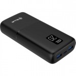Tellur Boost Pro PD202 външна батерия, 20000 mAh, 2x QC3.0 22.5 W + PD 20 W, LCD дисплей, черен Tellur Boost Pro PD202 външна батерия, 20000 mAh, 2x QC3.0 22.5 W + PD 20 W, LCD дисплей, черен