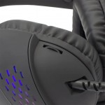 White Shark GH-2140 OX / RGB гейминг слушалки за PC, PS4, PS5, XBOX и MAC, 3.5 мм, черни
