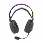 White Shark GH-2140 OX / RGB гейминг слушалки за PC, PS4, PS5, XBOX и MAC, 3.5 мм, черни