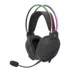 White Shark GH-2140 OX / RGB гейминг слушалки за PC, PS4, PS5, XBOX и MAC, 3.5 мм, черни